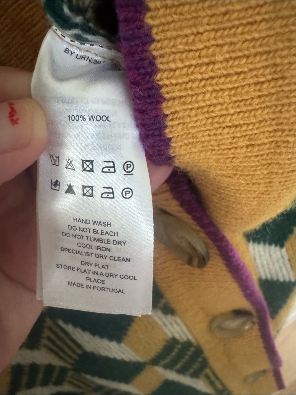 Alexa Chung Oversized Wool Eclectic Grandpa Cardigan- M - Picture 8 of 9